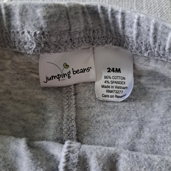 Bundle of 3 Toddler Girls Leggings – Size 24M/2T(Carter’s, Circo, Jumping Beans) - Picture 4 of 4